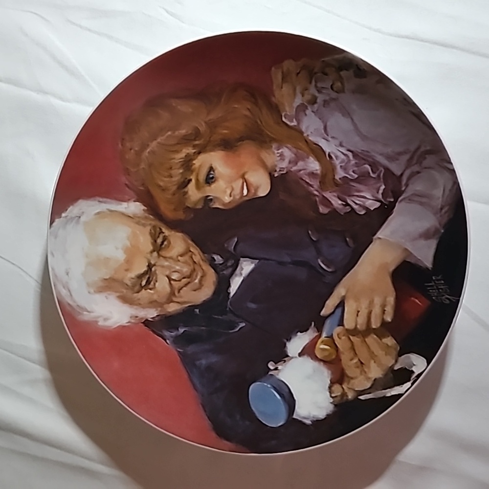 The Nutcracker A Gift from Godfather Art By Shell Fisher Collector Plate - Picture 2 of 7